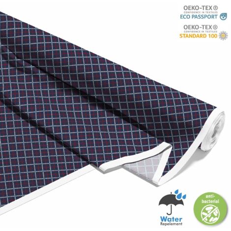 OUTDOOR DEKOSTOFFE OXFORD - Motiv Gitter I DX083