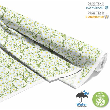 OUTDOOR DEKOSTOFFE OXFORD - Motiv Kamillenblüten