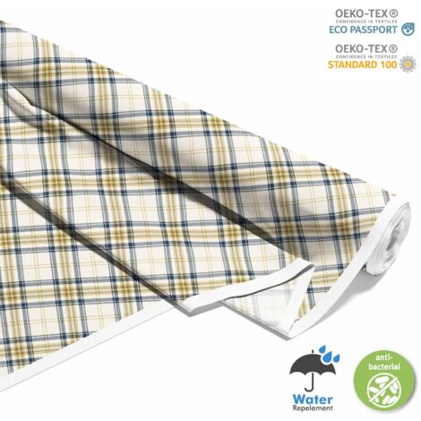 OUTDOOR DEKOSTOFFE OXFORD - Motiv kariert 14