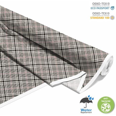 OUTDOOR DEKOSTOFFE OXFORD - Motiv kariert 28