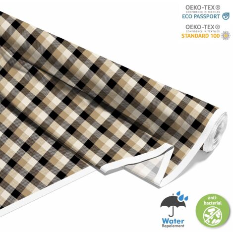 OUTDOOR DEKOSTOFFE OXFORD - Motiv kariert 33