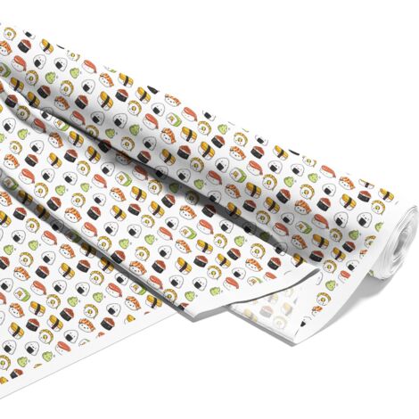 OUTDOOR DEKOSTOFFE OXFORD - Motiv Kawaii-Sushi I DX020