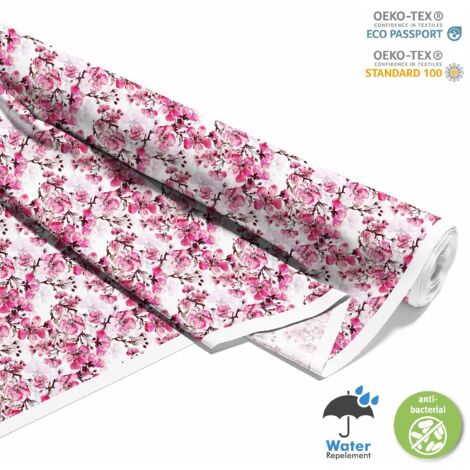 OUTDOOR DEKOSTOFFE OXFORD - Motiv Kirschblüten I DX084