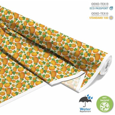 OUTDOOR DEKOSTOFFE OXFORD - Motiv Kürbisse I DX389