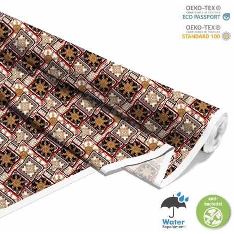 OUTDOOR DEKOSTOFFE OXFORD - Motiv Maroco 2 I DX685