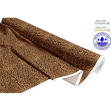 OUTDOOR DEKOSTOFFE OXFORD - Motiv Ozelot I DR080