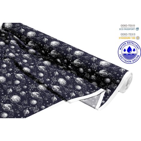OUTDOOR DEKOSTOFFE OXFORD - Motiv Planeten I DR083