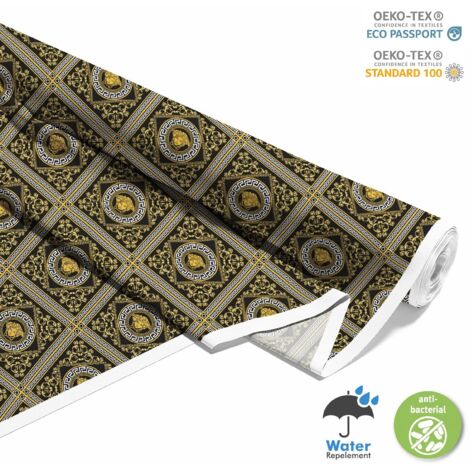 OUTDOOR DEKOSTOFFE OXFORD - Motiv Quallen I DX723