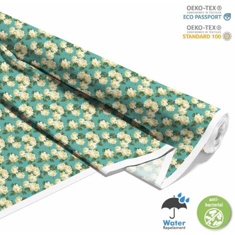 OUTDOOR DEKOSTOFFE OXFORD - Motiv Rosen 2 I DX420