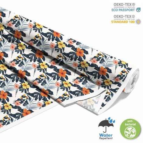 OUTDOOR DEKOSTOFFE OXFORD - Motiv Sommer  DX8901