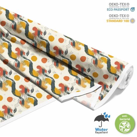 OUTDOOR DEKOSTOFFE OXFORD - Motiv Sommer  DX8921