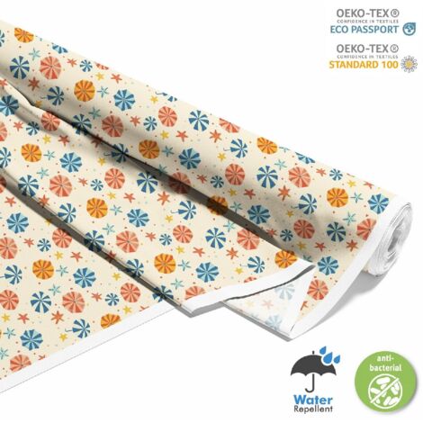 OUTDOOR DEKOSTOFFE OXFORD - Motiv Sommer  DX8975
