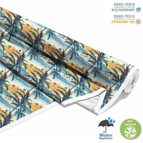 OUTDOOR DEKOSTOFFE OXFORD - Motiv Sommer  DX8999