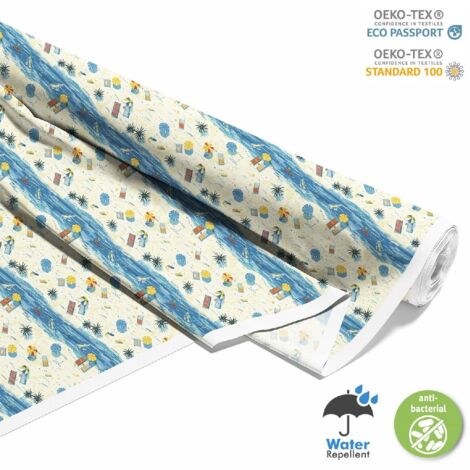 OUTDOOR DEKOSTOFFE OXFORD - Motiv Sommer  DX9016