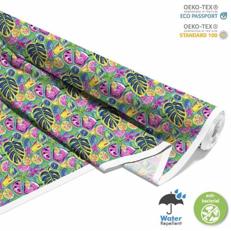 OUTDOOR DEKOSTOFFE OXFORD - Motiv Sommer  DX9096