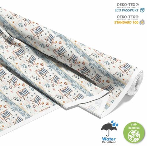 OUTDOOR DEKOSTOFFE OXFORD - Motiv Sommer  DX9100