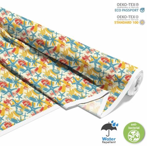 OUTDOOR DEKOSTOFFE OXFORD - Motiv Sommer  DX9110