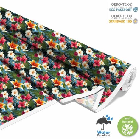 OUTDOOR DEKOSTOFFE OXFORD - Motiv Sommer  DX9111
