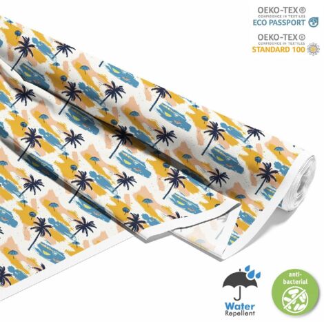 OUTDOOR DEKOSTOFFE OXFORD - Motiv Sommer  DX9117