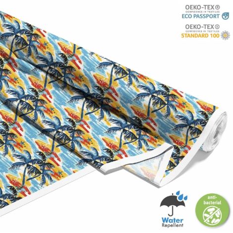 OUTDOOR DEKOSTOFFE OXFORD - Motiv Sommer  DX9122