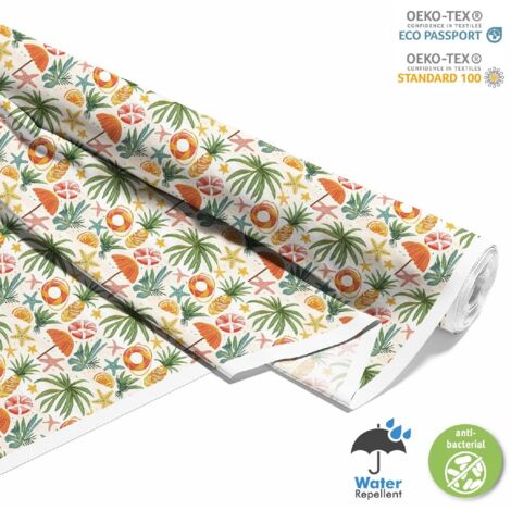 OUTDOOR DEKOSTOFFE OXFORD - Motiv Sommer  DX9170