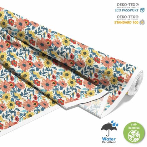 OUTDOOR DEKOSTOFFE OXFORD - Motiv Sommer  DX9186