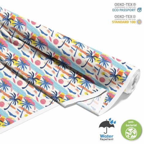 OUTDOOR DEKOSTOFFE OXFORD - Motiv Sommer  DX9187