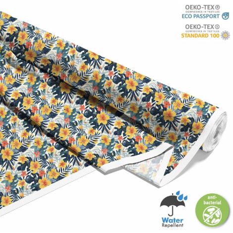 OUTDOOR DEKOSTOFFE OXFORD - Motiv Sommer  DX9204