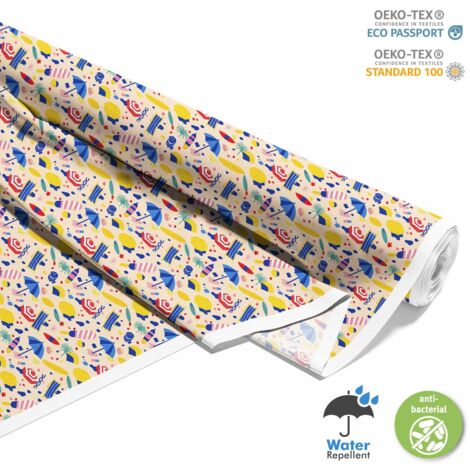 OUTDOOR DEKOSTOFFE OXFORD - Motiv Sommer  DX9281