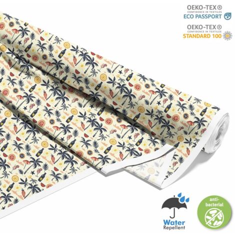 OUTDOOR DEKOSTOFFE OXFORD - Motiv Sommer  DX9317