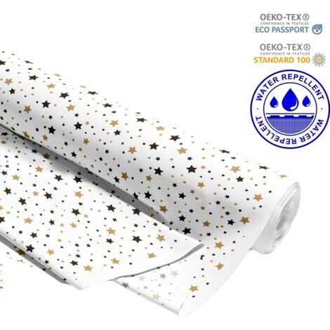 OUTDOOR DEKOSTOFFE OXFORD - Motiv Sterne und Punkte I DR075