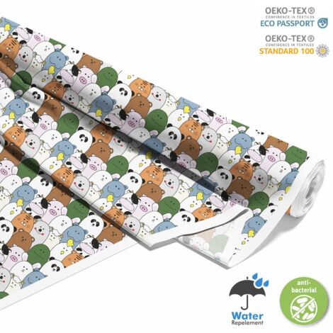 OUTDOOR DEKOSTOFFE OXFORD - Motiv Tiere