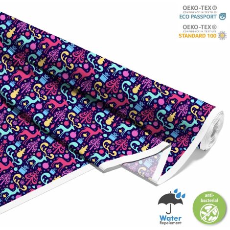 OUTDOOR DEKOSTOFFE OXFORD - Motiv Weihnachtsdekorationen I DX401