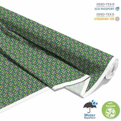 OUTDOOR DEKOSTOFFE OXFORD - Motiv Weihnachtsferien  DX1930