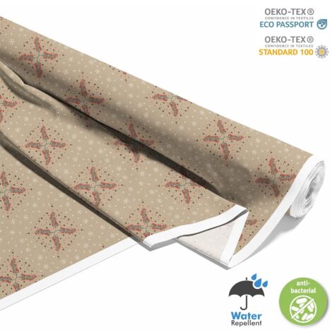 OUTDOOR DEKOSTOFFE OXFORD - Motiv Weihnachtsferien  DX1935