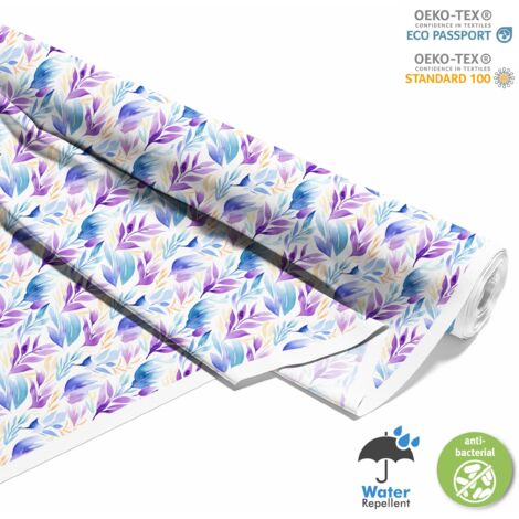 OUTDOOR DEKOSTOFFE OXFORD - Pflanzenmuster - DX2141