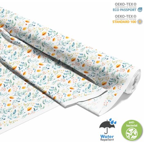 OUTDOOR DEKOSTOFFE OXFORD - Pflanzenmuster - DX2448