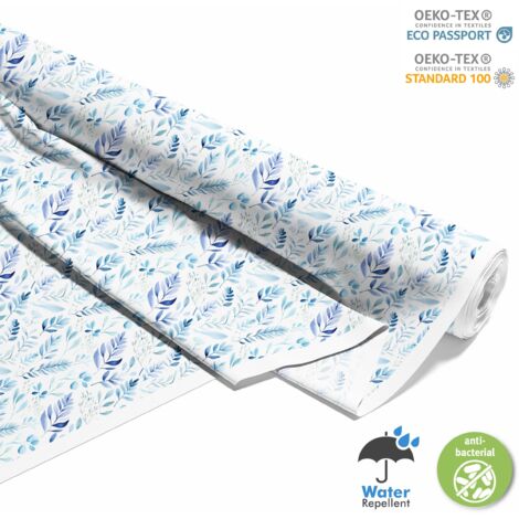 OUTDOOR DEKOSTOFFE OXFORD - Pflanzenmuster - DX2937