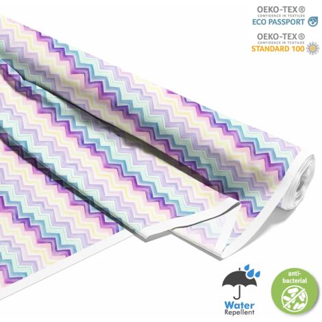 OUTDOOR DEKOSTOFFE OXFORD - Zickzack - DX2438