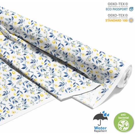 OUTDOOR DEKOSTOFFE OXFORD - Zitronen - DX2146
