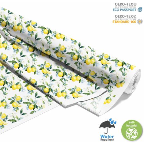 OUTDOOR DEKOSTOFFE OXFORD - Zitrusfrüchte - DX2360