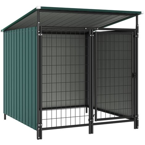 Outdoor Dog Kennel 133x133x116 cm