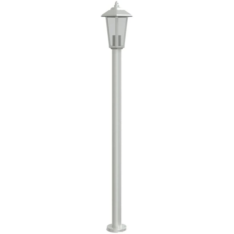 Image of Outdoor Floor Lamp Silver 120 cm&hellip;