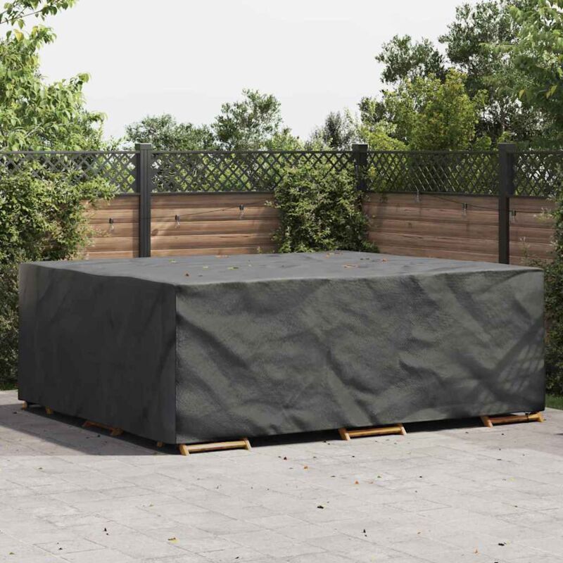 Outdoor Furniture Cover Black 300 X 250 X 70 Cm 420d Vidaxl