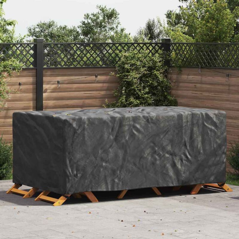 Outdoor Furniture Cover Black 240 X 140 X 90 Cm 210d Vidaxl