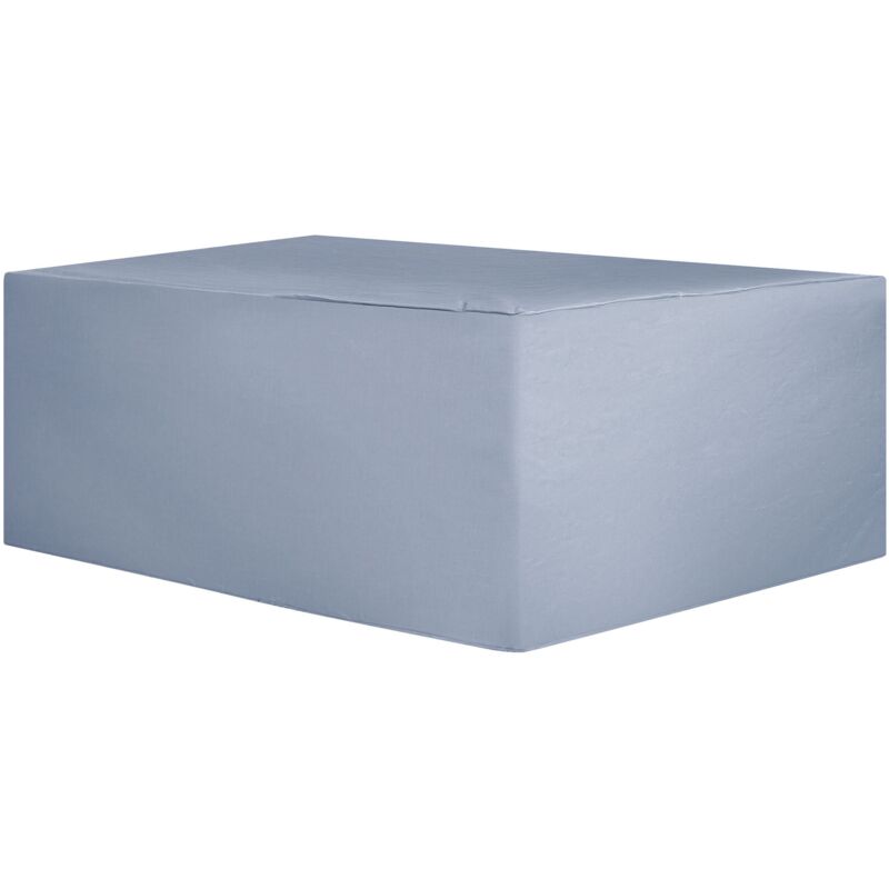Beliani - Outdoor Furniture Rain Cover Grey Pvc Fabric 120 X 90 X 65 Cm Chuva
