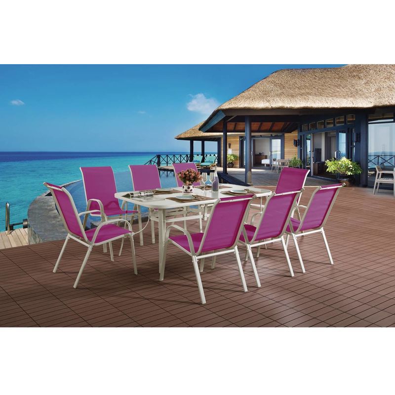 Outdoor Garden Furniture Set Cordoba Xl 180 Phoenix Fuchsia 1288 79385