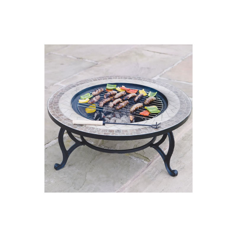 'Beacon Star' combined Coffee Table, Fire Pit & BBQ - Trueshopping