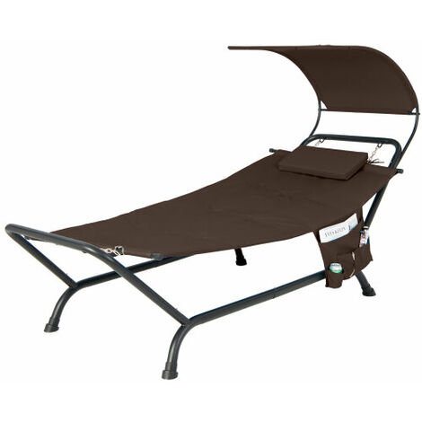 Wilson & fisher sea store blue padded folding lounger