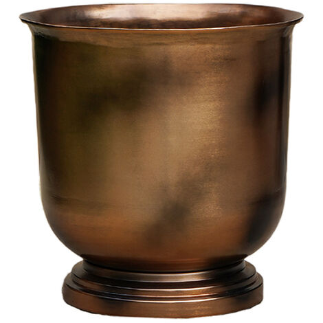 Outdoor Hampton Urn - Metal - L34 x W34 x H35 cm - Copper